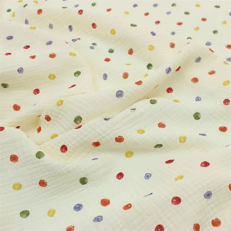 Baby Clothing Patterns - 135x50cm Versatile Double Gauze Fabric, Classic