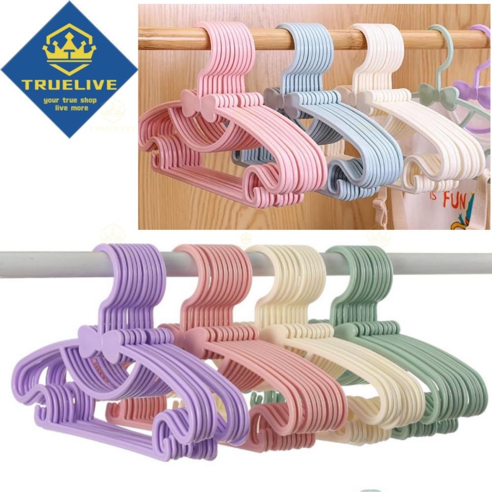 Baby Clothing Rack - 30/20/10/5/1PC Baby Clothes Racks Plastic Towel