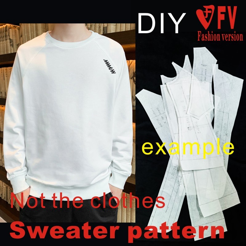 Baby Clothing Patterns - Design Paper Pattern Men's Round Neck