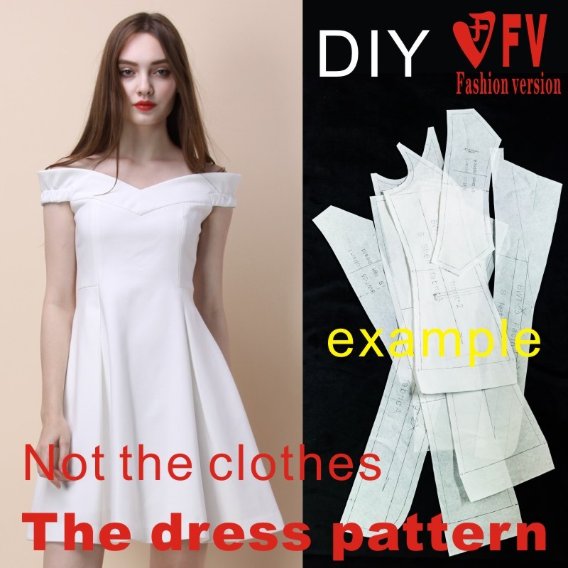 Baby Clothing Patterns - Garment pattern zipper style dress sewing