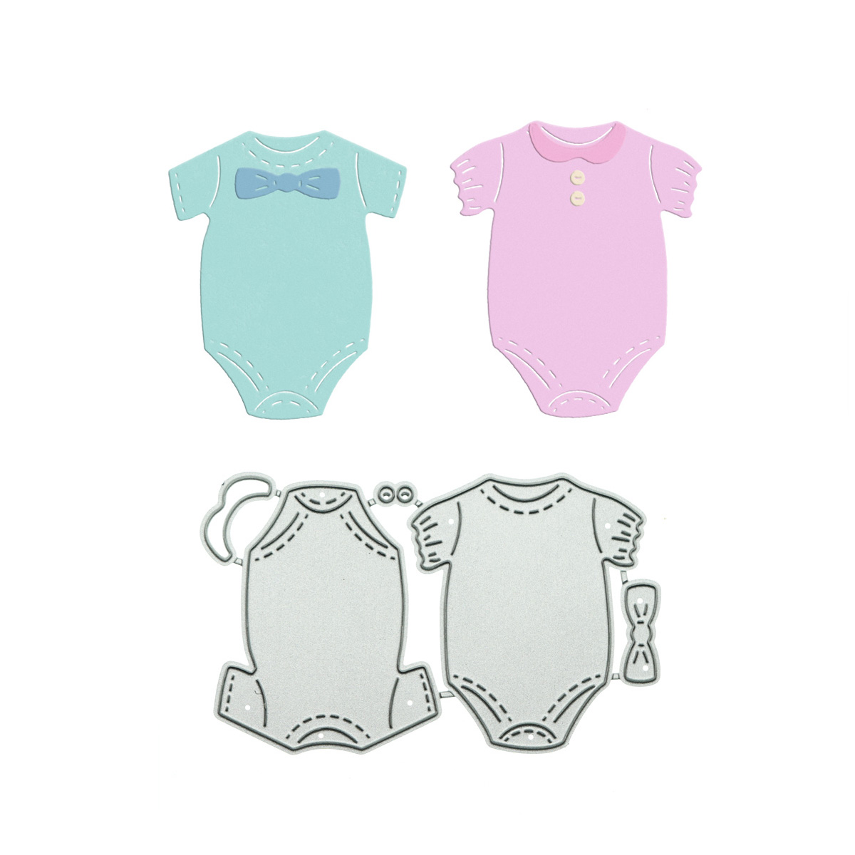 Baby Clothing Patterns - Metal Cutting Dies Clothing Baby Romper
