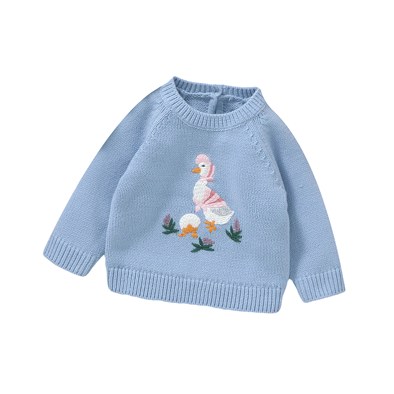 Autumn Baby Sweater Cute Embro - огляд і ціна Baby Clothing Jumper