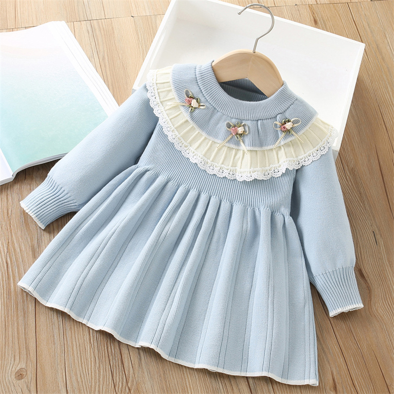 Baby Girls' Knitted Dress Chil - огляд і ціна Baby Clothing Jumper