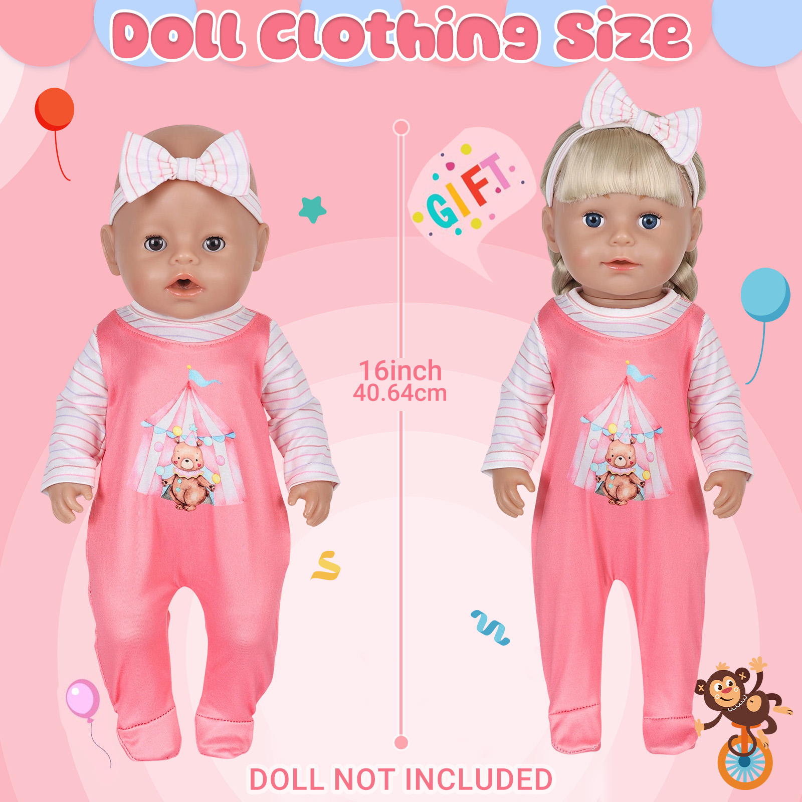 Doll Clothes for 16-18inch 40- - огляд і ціна Baby Clothing Patterns