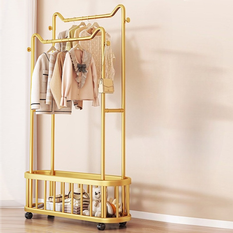 Household Clothes Hanger Floor - огляд і ціна Baby Clothing Rack