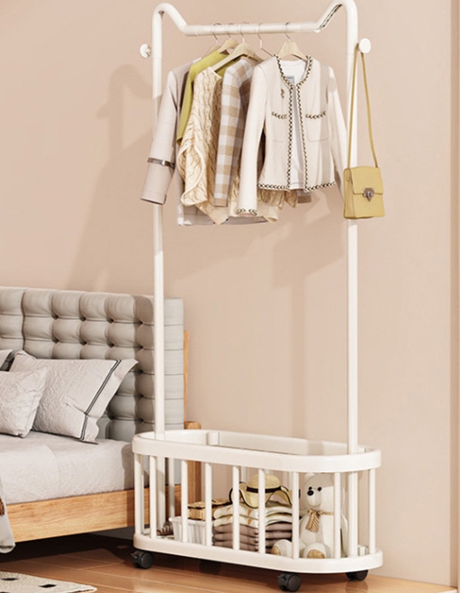 Household Clothes Hanger Floor - огляд і ціна Baby Clothing Rack