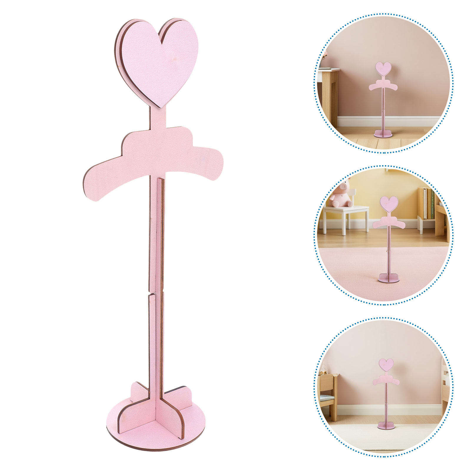 2Pcs Hand Assembled Solid Wood - огляд і ціна Baby Clothing Rack