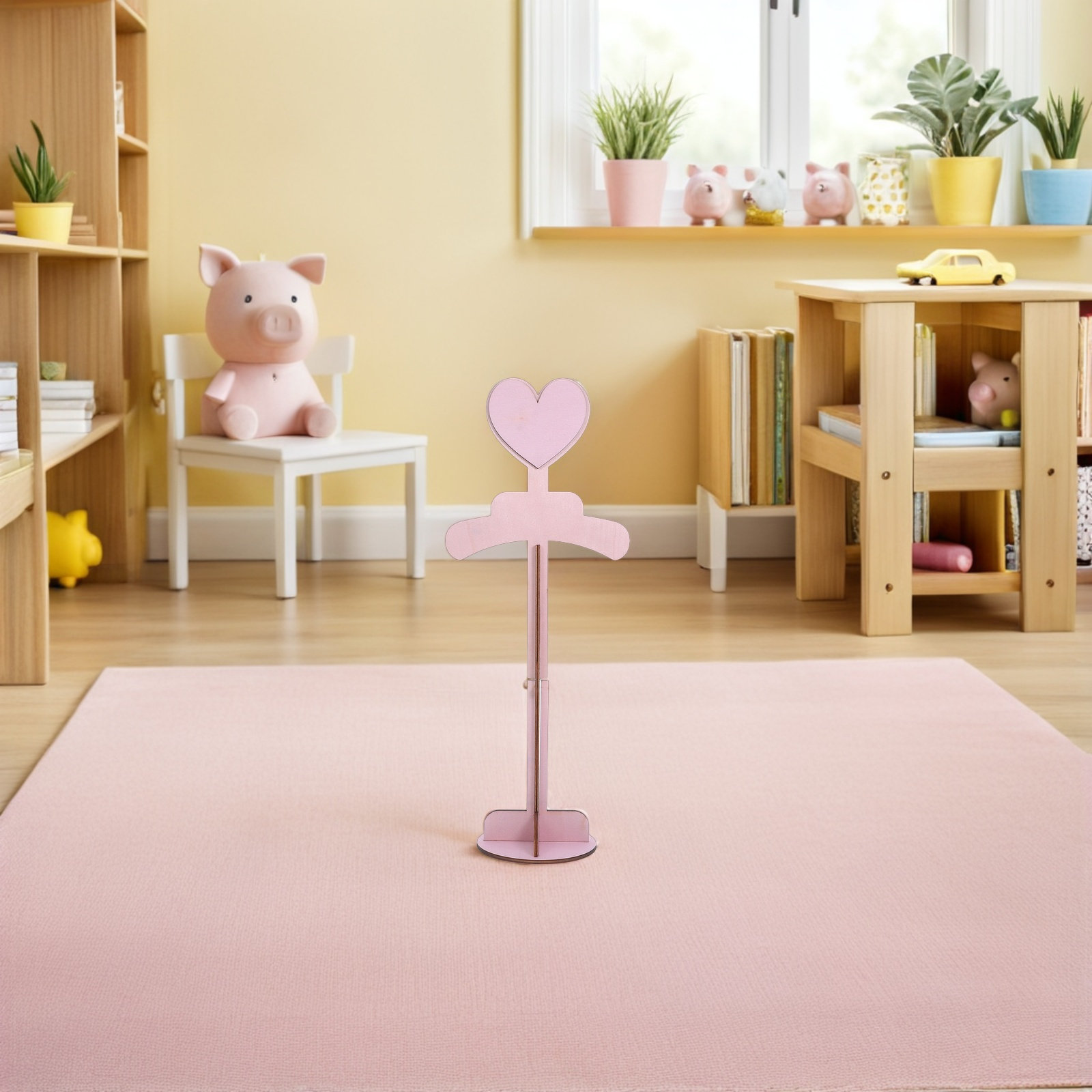 2Pcs Hand Assembled Solid Wood - огляд і ціна Baby Clothing Rack