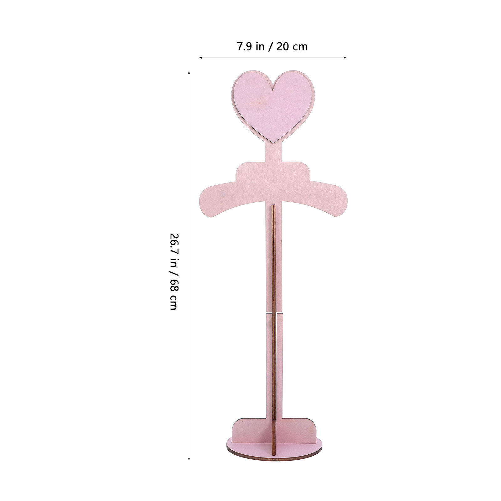 2Pcs Hand Assembled Solid Wood - огляд і ціна Baby Clothing Rack