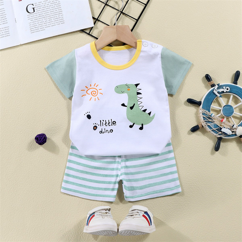 Cotton Tees+Shorts 2-piece Tra - огляд і ціна Baby Clothing Patterns