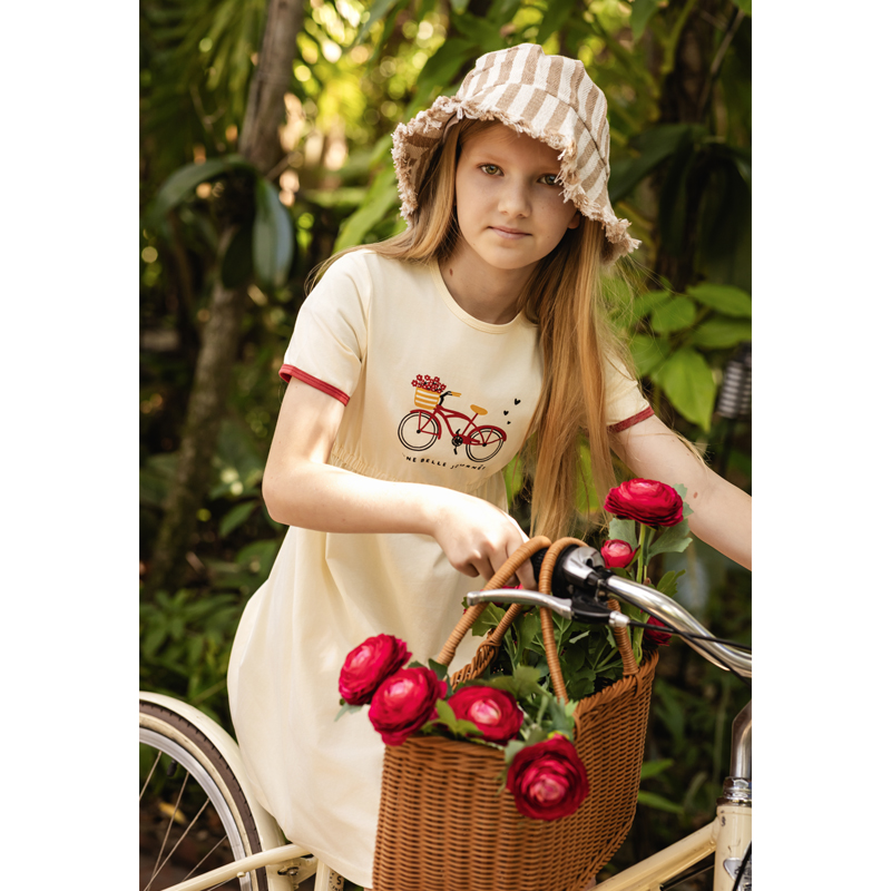 Ali Plus SS26 Printed Bike col - огляд і ціна Baby Clothing Patterns