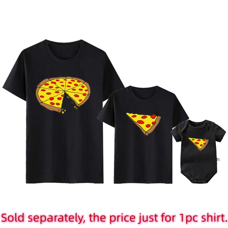 Funny Pizza Print Father Mothe - огляд і ціна Baby Clothing Patterns