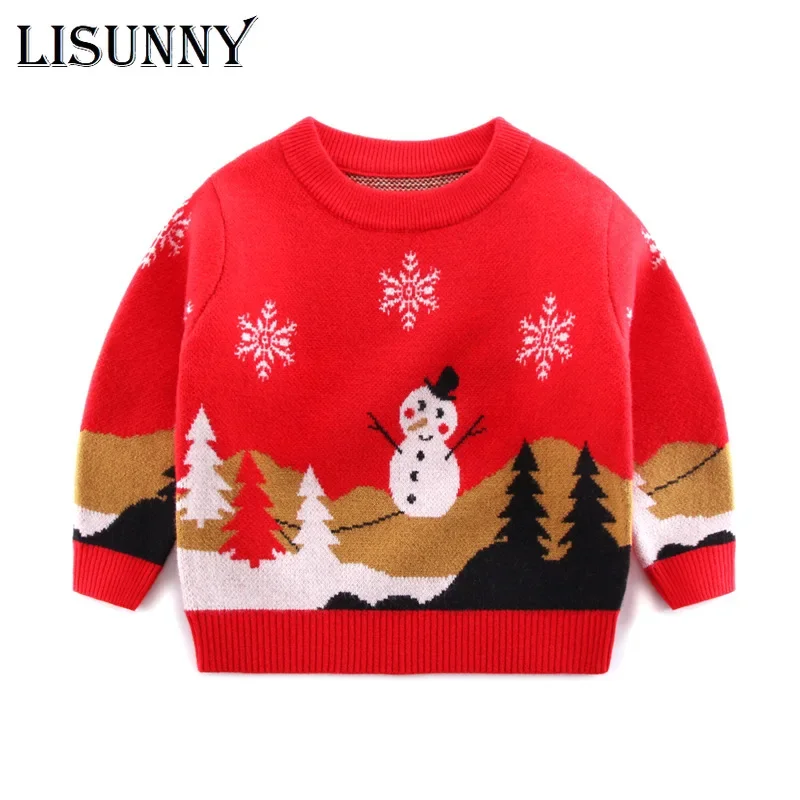 2025 Autumn Winter Kid Christm - огляд і ціна Baby Clothing Jumper