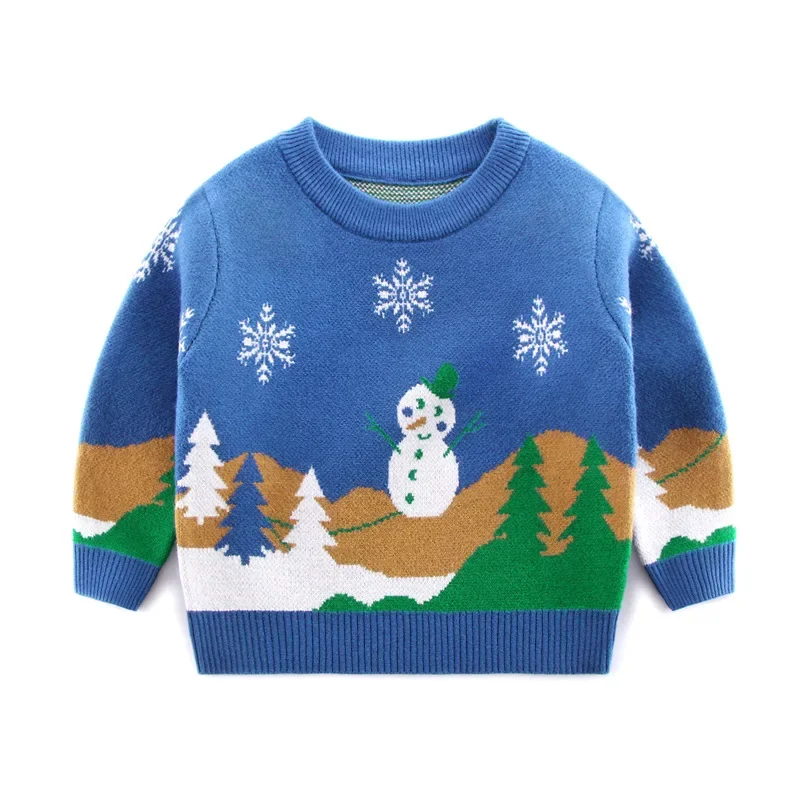2025 Autumn Winter Kid Christm - огляд і ціна Baby Clothing Jumper
