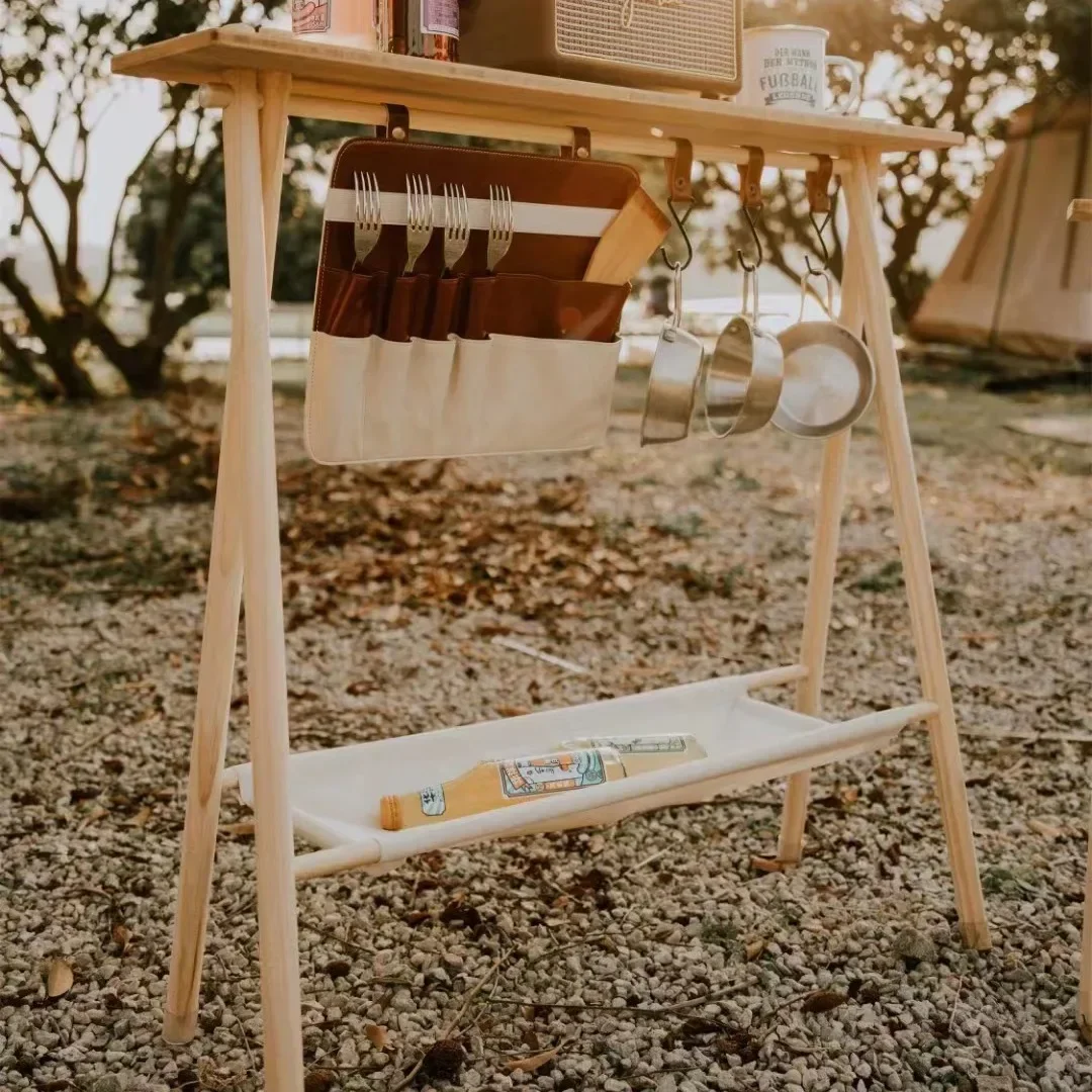 Solid wood portable hook rack  - огляд і ціна Baby Clothing Rack