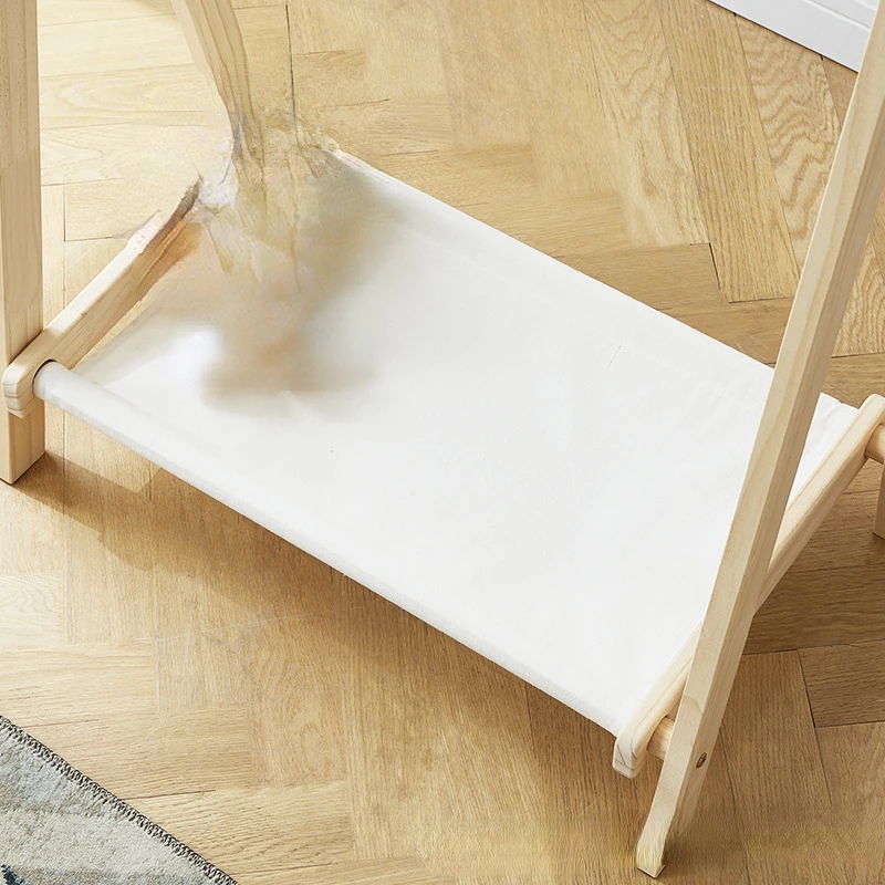 Solid Wood Floor Standing Clot - огляд і ціна Baby Clothing Rack