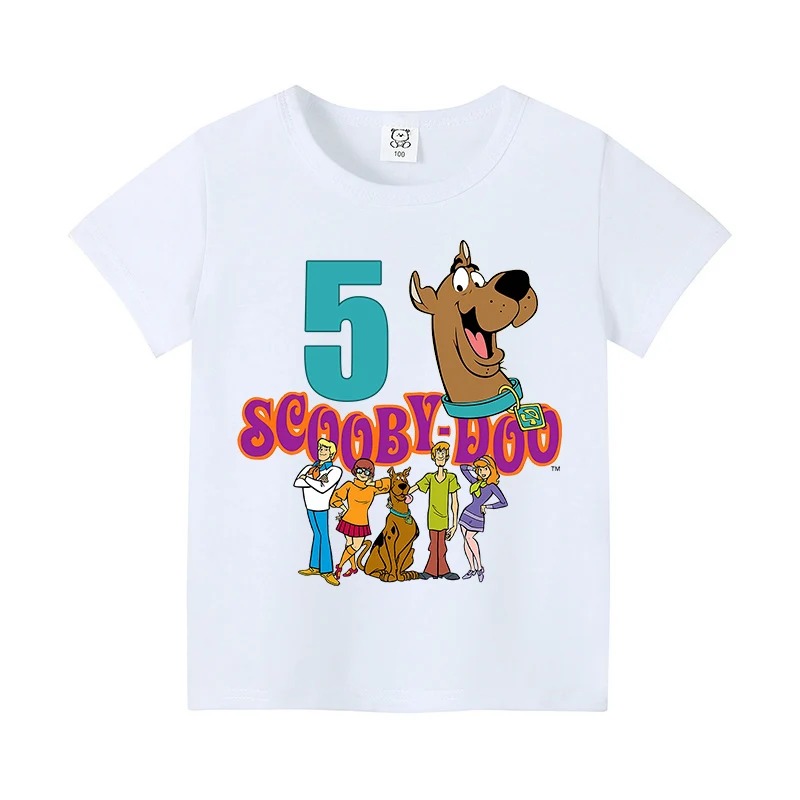 Scooby-Doo Birthday Number Tee - огляд і ціна Baby Clothing Patterns