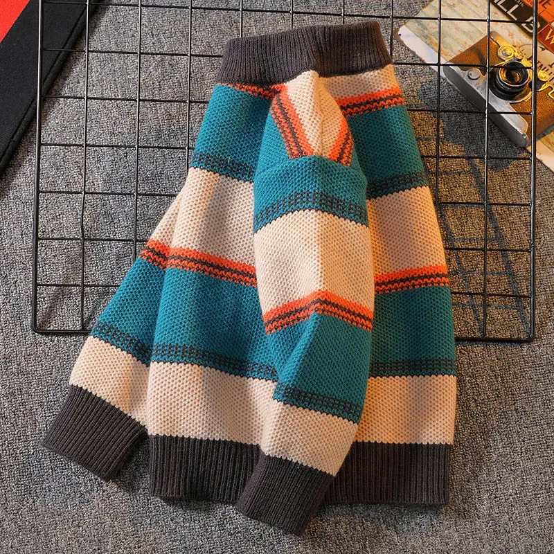 Boys Knitted Sweater New Winte - огляд і ціна Baby Clothing Jumper