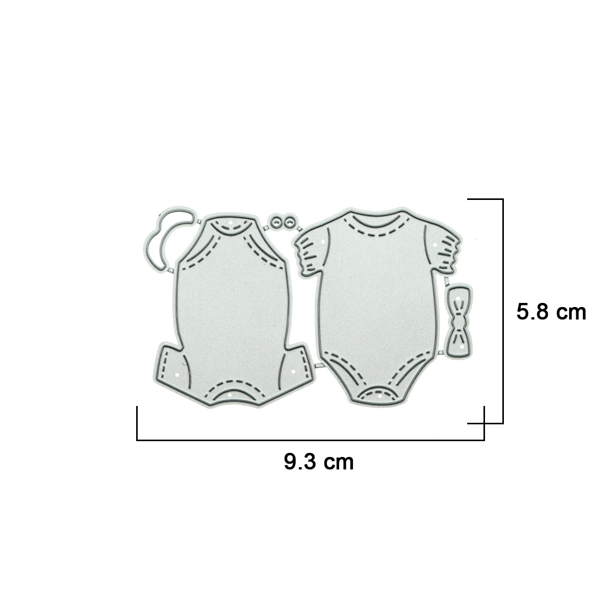 Metal Cutting Dies Clothing Ba - огляд і ціна Baby Clothing Patterns