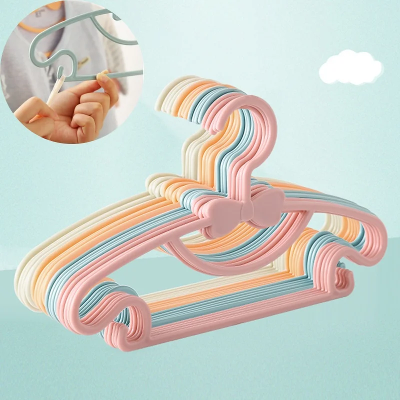 5-50Pcs Baby Hangers Plastic K - огляд і ціна Baby Clothing Rack