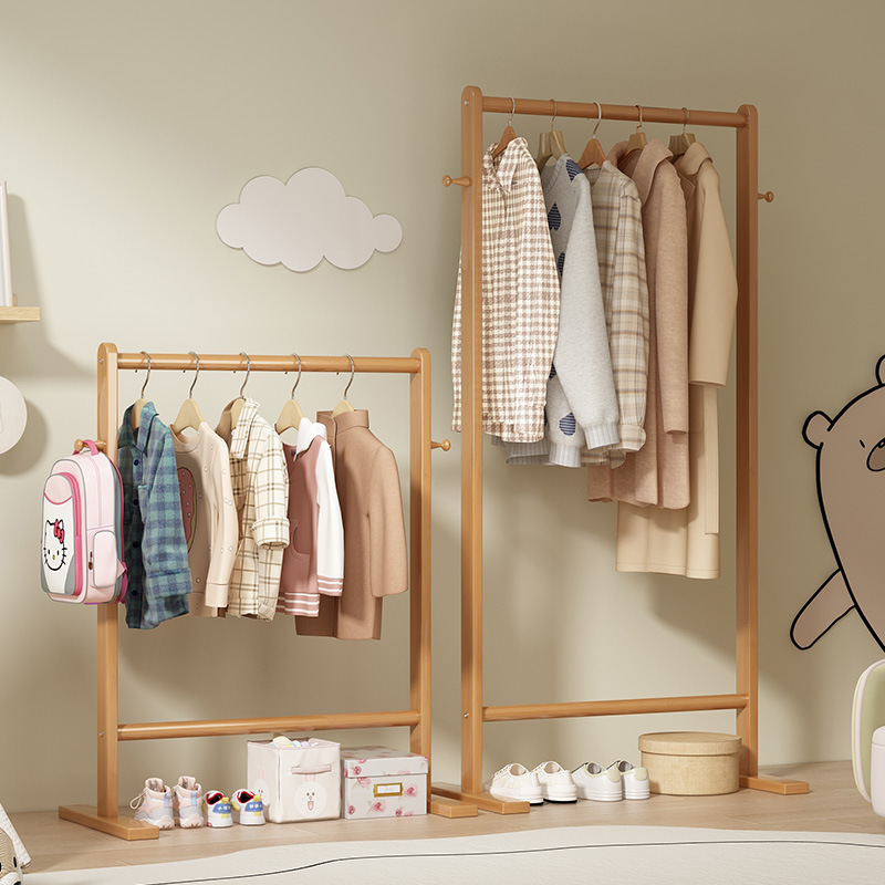 Small bamboo hat rack, floor h - огляд і ціна Baby Clothing Rack