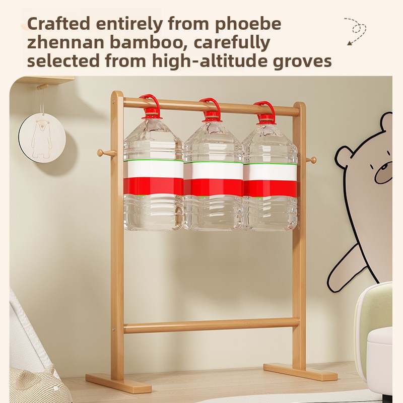 Small bamboo hat rack, floor h - огляд і ціна Baby Clothing Rack